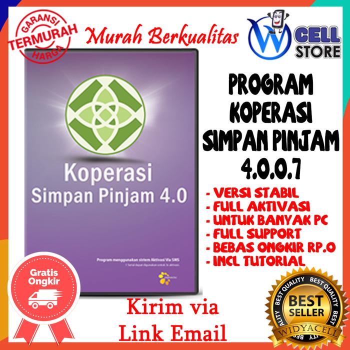 Gambar DVD SOFTWARE PROGRAM APLIKASI KOPERASI SIMPAN PINJAM KOPERASI 4.0.0.7 dari Wcell Store Official undefined Tokopedia
