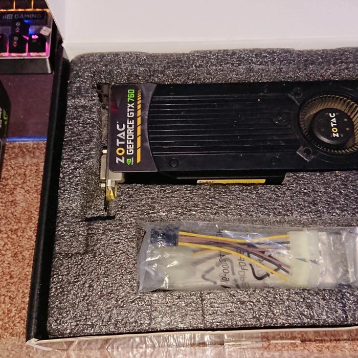 Zotac Gtx Gtx 760 2g Gaming Jual Zotac GTX 760 2GB DDR5 256bit