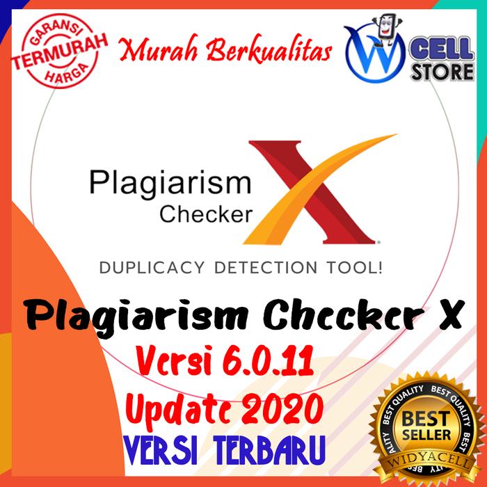Gambar DVD SOFTWARE PROGRAM APLIKASI PLAGIARISM CHECKER X 2020 VERSI 6.0.11 dari Wcell Store Official undefined Tokopedia