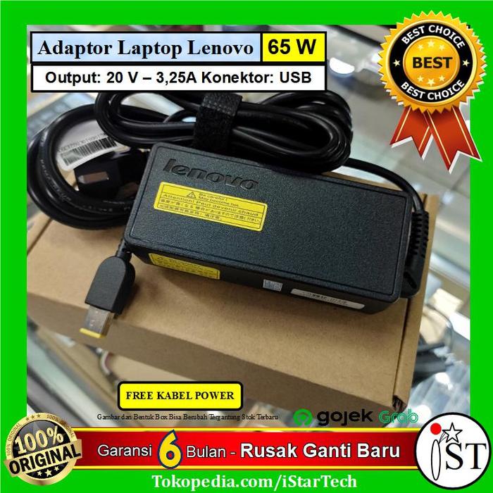 Gambar Adaptor Charger Original Laptop Lenovo G410 G410S G500 G505 G505S G510 - Hitam dari istartech undefined Tokopedia