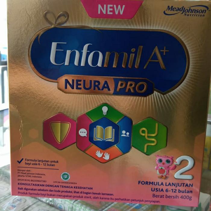 Gambar ENFAMIL 2 (6-12bln) 400Gram dari Nie Susu undefined Tokopedia