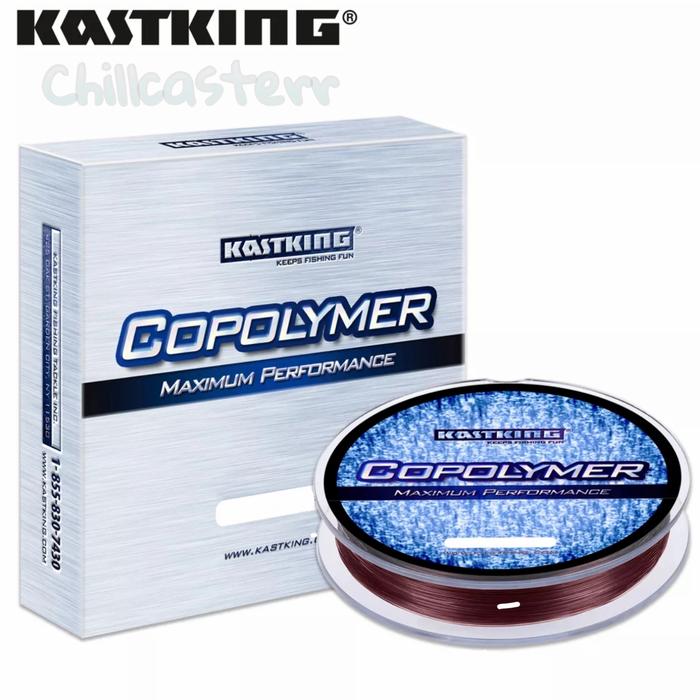 Gambar Kastking nylon fishing line Copolymer (4lb-17lb) - Cokelat, 4lb (0.18) dari Chill Casterr undefined Tokopedia