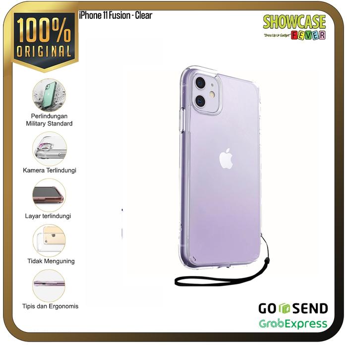 Gambar Ringke Casing iPhone 11 11 Pro 11 Pro Max Fusion Soft case Anti Crack - 11-Clear dari ShowcaseFever undefined Tokopedia