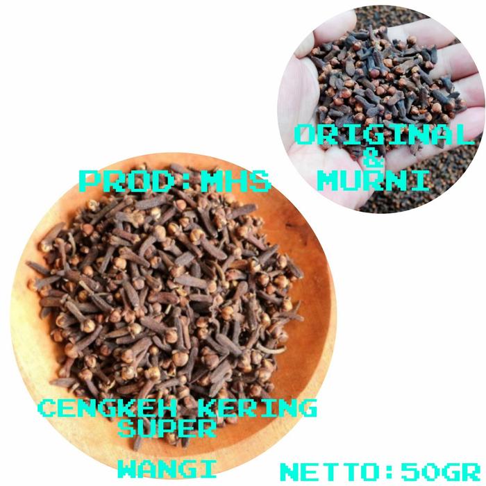 Gambar Cengkeh Kering Wangi Super Alami 100℅ 50GR dari MYY HOMESTORE undefined Tokopedia