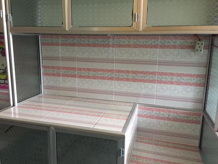 Gambar Rak Piring Lemari Keramik Magiccom 3 Pintu (KHUSUS BANDUNG) - Polos, TRIPLEK dari HANUMAN ALUMINIUM undefined Tokopedia