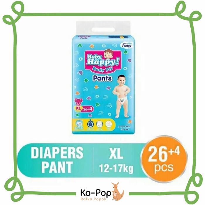 Jual Baby Happy Pants [size XL 26+4 