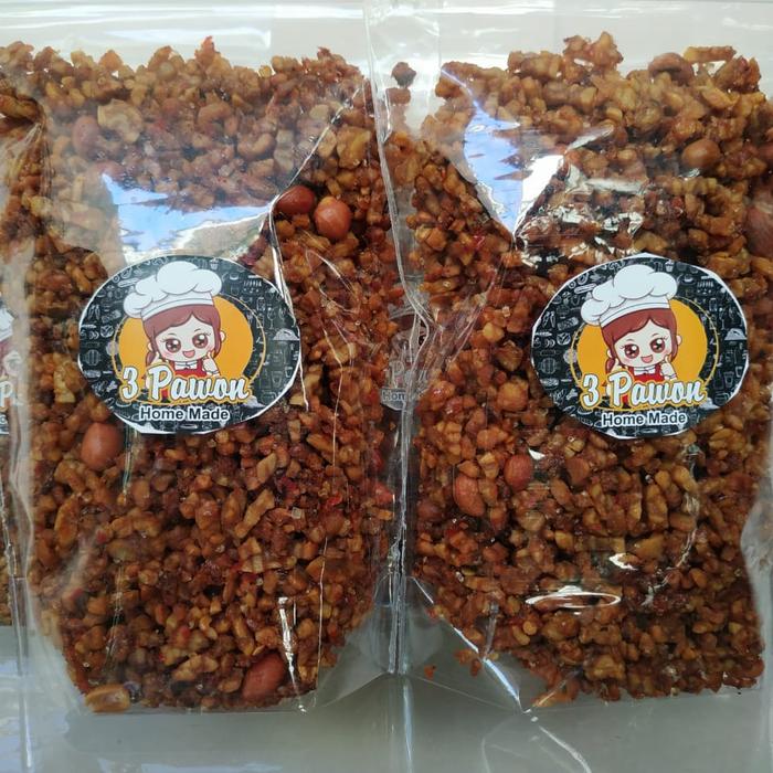 Gambar Kering Tempe / Tempe Orek + Kacang dari 3 home made shoping undefined Tokopedia