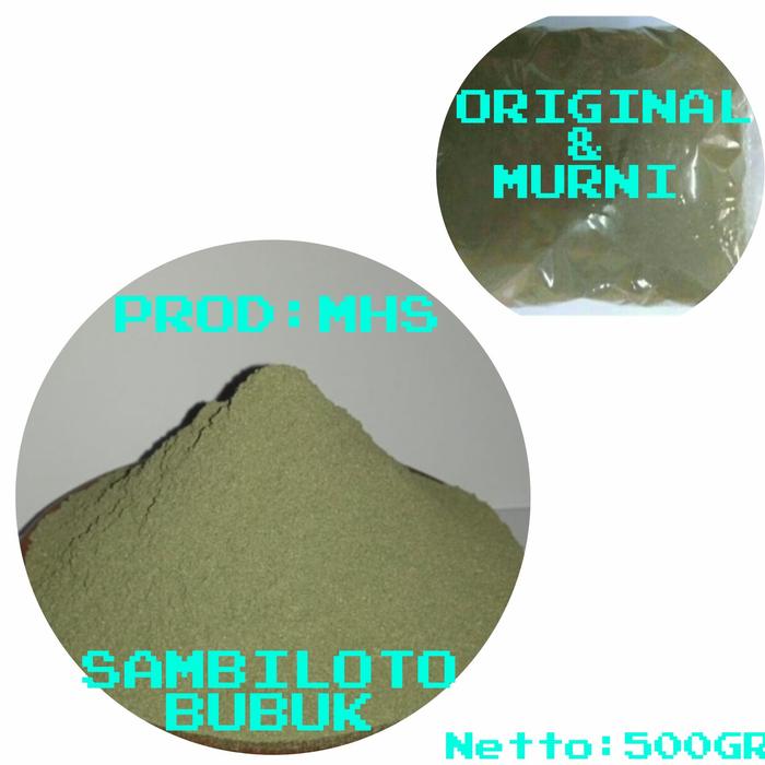 Gambar Sambiloto Bubuk /Serbuk Sambiroto Super Murni 100% 500GR dari MYY HOMESTORE undefined Tokopedia