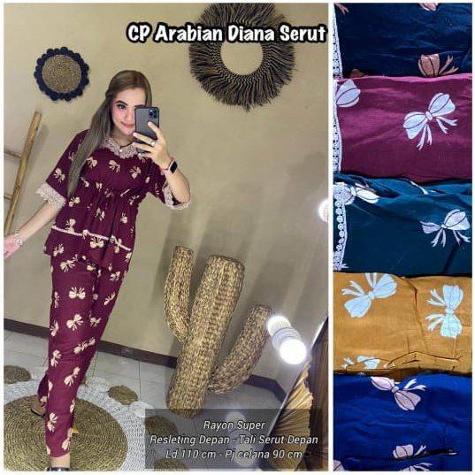 Gambar Set Cp Arabian Motif Kombinasi Brukat dan Renda Milo/ Set Cp Renda - Diana Marun dari Store Jumbo undefined Tokopedia
