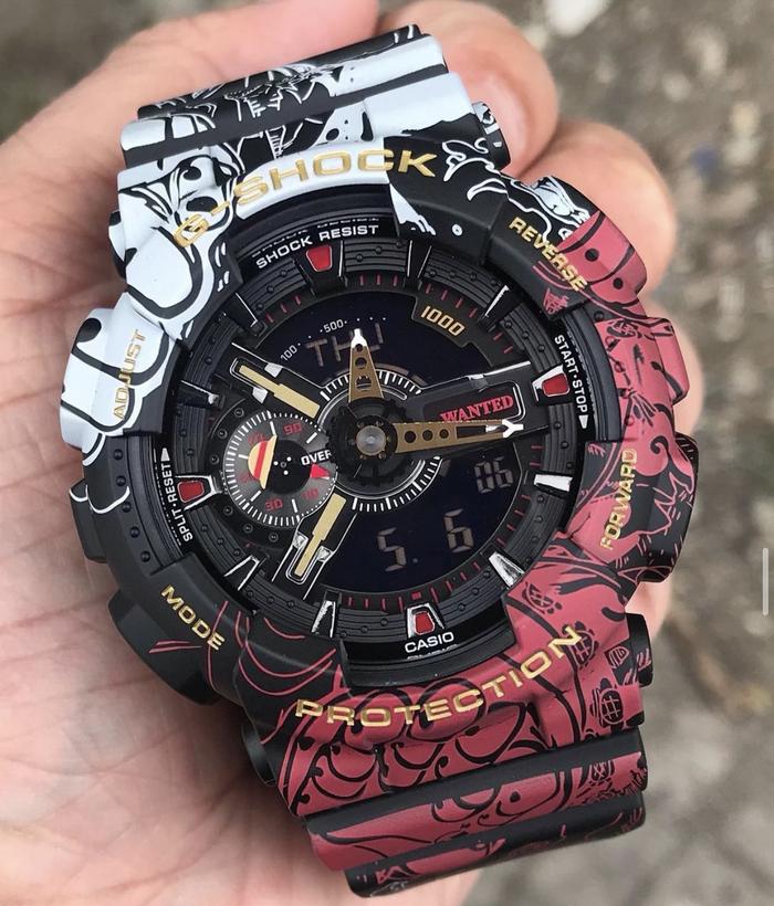 Red Ga110f New Casio G-Shock GA-110F 2JR Shiro Nakano Limited