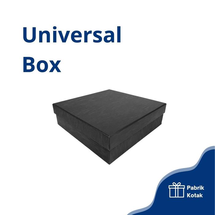 Gambar KOTAK KADO - KOTAK HAMPERS - Hardbox 20 x 20 x 6 - Hitam dari Pabrik Kotak undefined Tokopedia