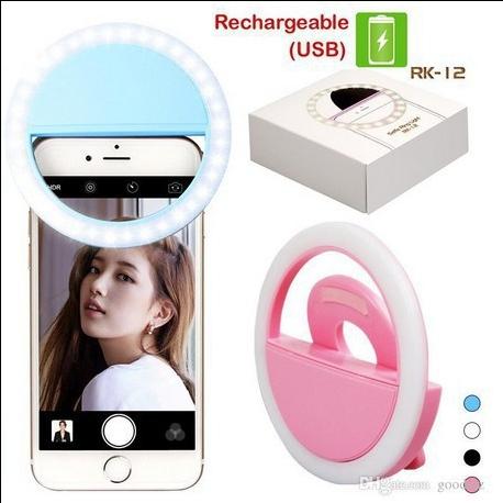 Gambar LAMPU SELFIE RING LIGHT LED RK12 Charm Eyes dari Nagamas88 Telecom undefined Tokopedia