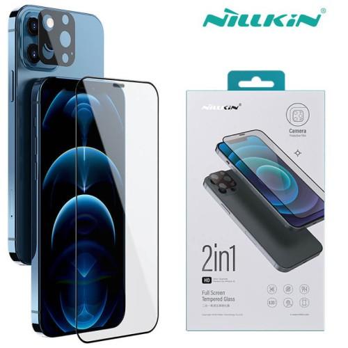Nillkin Tempered Glass in Camera Protector iPhone 12 Pro Max Mini 12  mini