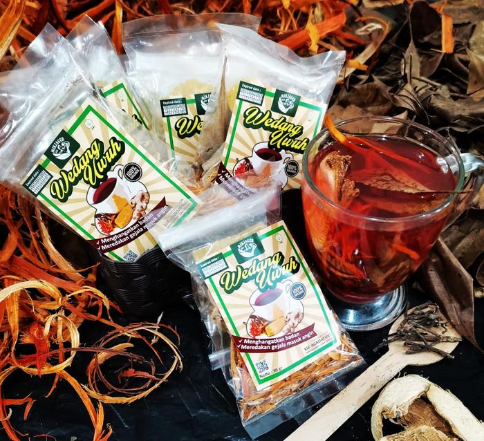 Gambar WEDANG UWUH KOMPLIT HERBAL JAHE GULA BATU - UWUH ORIGINAL dari GI 234 undefined Tokopedia