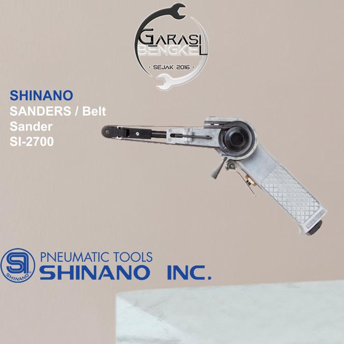 Gambar Shinano SI-2700 Air Belt Sander Mesin Amplas 10 x 330mm - SI-2700 dari Garasi Bengkel undefined Tokopedia