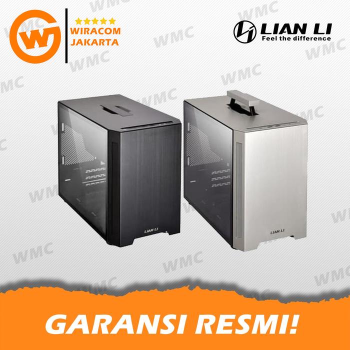 Jual Lian Li TU-150WA Silver Tempered Glass Mini-ITX Gaming Case