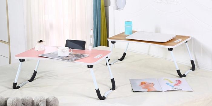 Gambar MEJA LIPAT/MEJA LAPTOP/MEJA LIPAT ANAK/MEJA LIPAT LAPTOP - Merah Muda dari TIMI MALL undefined Tokopedia