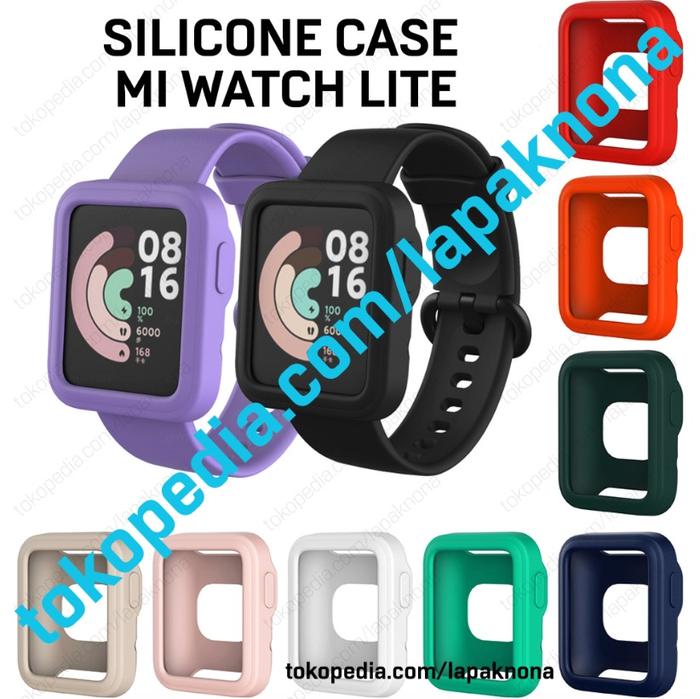 Jual Bumper XIAOMI MI WATCH LITE Case Cover Silicone Soft Casing Redmi -  Biru - Jakarta Selatan - Lapak Nona | Tokopedia