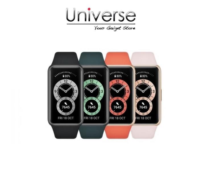 Gambar Huawei Band 6 - Garansi Resmi Huawei - Pink dari Universe Gadget Store_NEW undefined Tokopedia