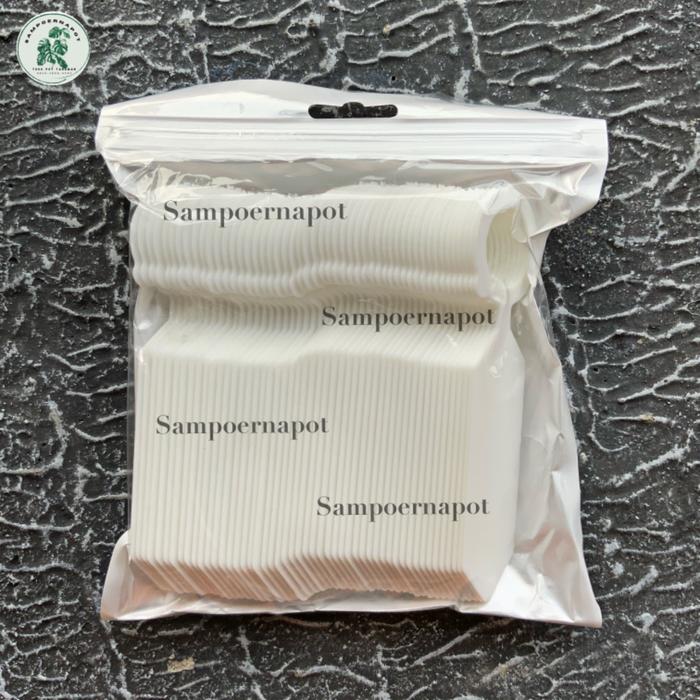 Gambar label tag tanaman warna warni name tag bahan tebal - pack isi 50 pcs - Putih dari sampoerna pot undefined Tokopedia