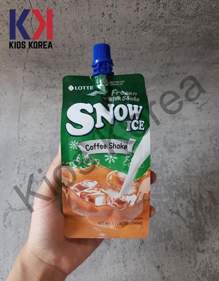 Gambar Lotte Snow Ice Coffee Shake 160ml - Es Korea Rasa Kopi dan Susu dari Namu Korean Mart undefined Tokopedia