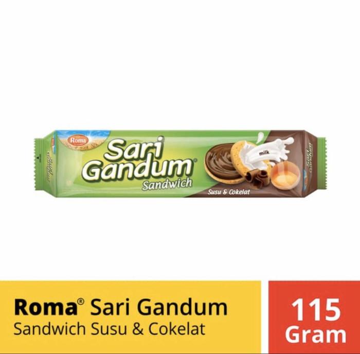Gambar Roma sari gandum sandwich coklat 115g - Coklat dari Centraprint undefined 2 Tokopedia