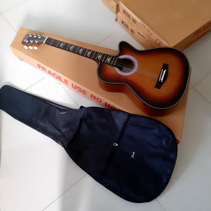 Gambar Termurah...!! gitar akustik pemula murah mantap - sunbrust dari ALshopbekasi undefined Tokopedia