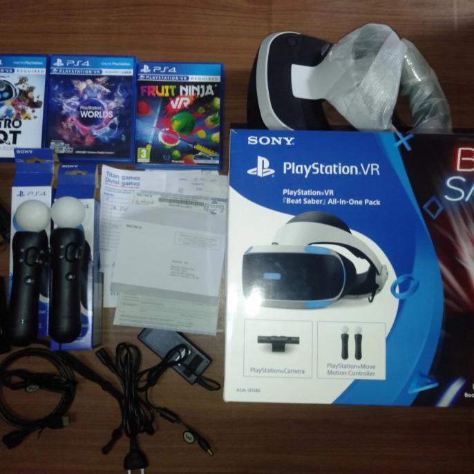 Jual Playstation Vr2 Fullset 2 Move 
