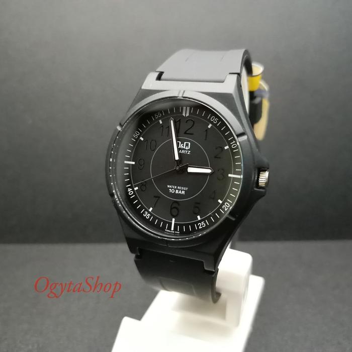 Gambar Q&Q QnQ QQ Jam Tangan Analog Karet Hitam VQ66J006Y Original - VQ66J006Y dari Ogytashop undefined Tokopedia