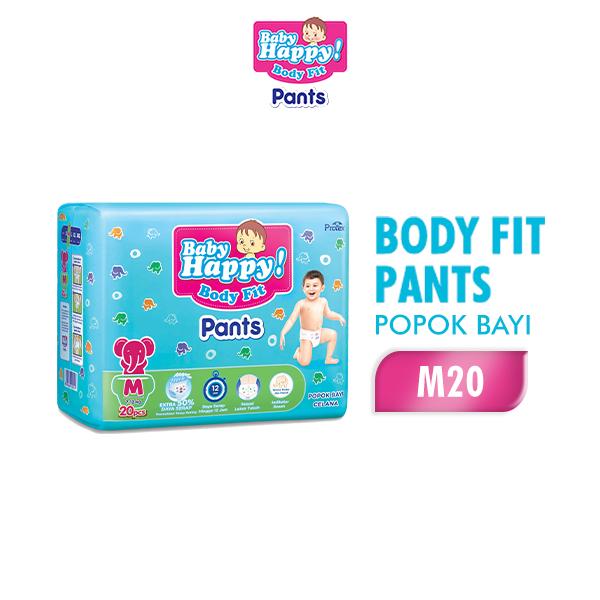Promo Harga Baby Happy Body Fit Pants M20 20 pcs - Tokopedia