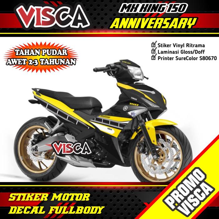 Gambar Stiker Decal MX King Full Body Motif Anniversary dari Arslan Grafika undefined Tokopedia