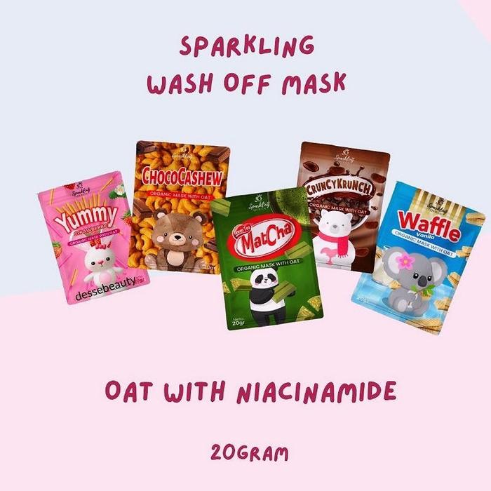 Jual Masker Organik Wajah Sparkling Silver Queen Kota Tangerang Selatan Uwimaricha Tokopedia