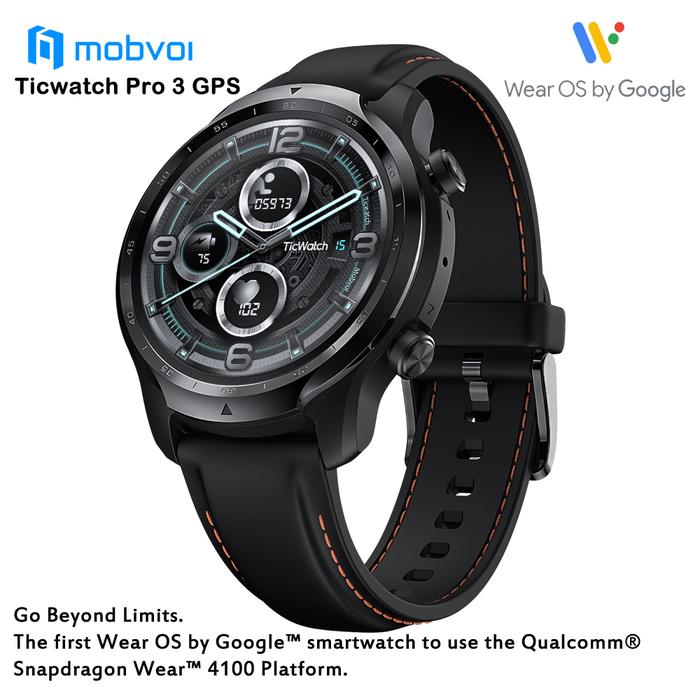Jual Ticwatch Pro 3 GPS Smartwatch Smart Watch Snapdragon Wear OS 4100 -  Kota Tangerang Selatan - toko nandidwi | Tokopedia