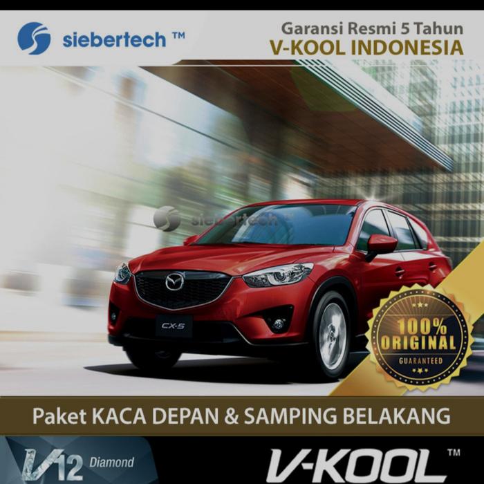 Gambar paket Kaca Film DEPAN + Samping - Mazda CX-5 - VKOOL garansi resmi 5th dari SIEBERTECH undefined Tokopedia