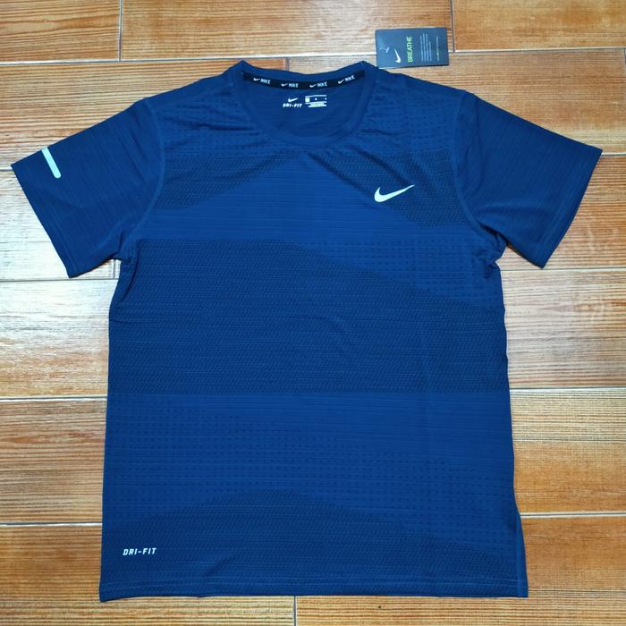 Gambar Kaos Dri-Fit Olahraga NIKE 1 - Biru, L dari Workout Yuk undefined Tokopedia