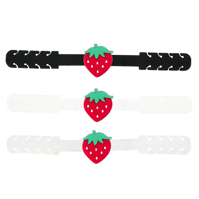 Gambar Scoop Silikon Pengait Tali Masker / Headloop Hijab Stroberi 62161000 - Hitam dari Scoop Ideas undefined Tokopedia