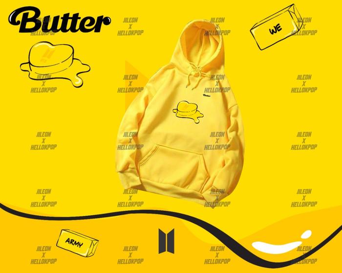 Jual HOODIE BTS BUTTER BANGTAN ARMY JUNGKOOK TAEHYUNG JIMIN SUGA