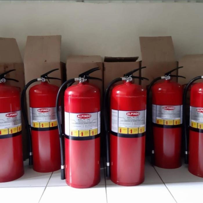 Gambar APAR ALPINDO 9kg termasuk isi Tabung Pemadam kebakaran dari Sparepart SPBU dan Pom Mini undefined Tokopedia