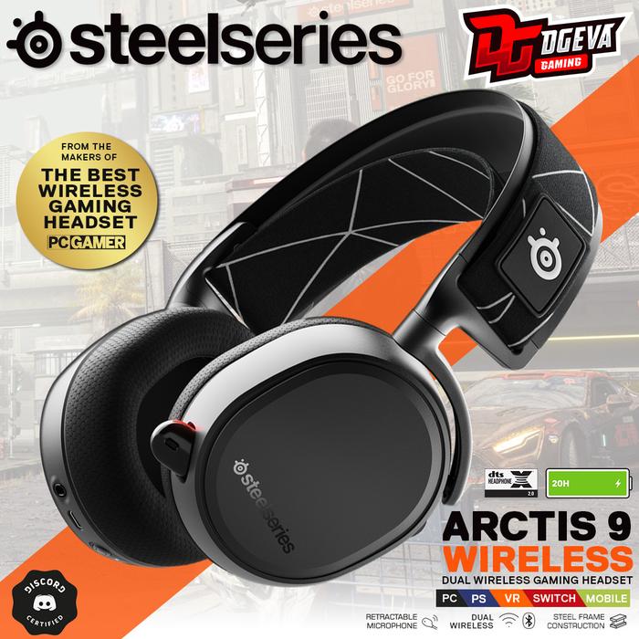 Jual Steelseries Arctis 9 Wireless Bluetooth Headset Gaming - Jakarta Pusat  - DGeva Gaming | Tokopedia