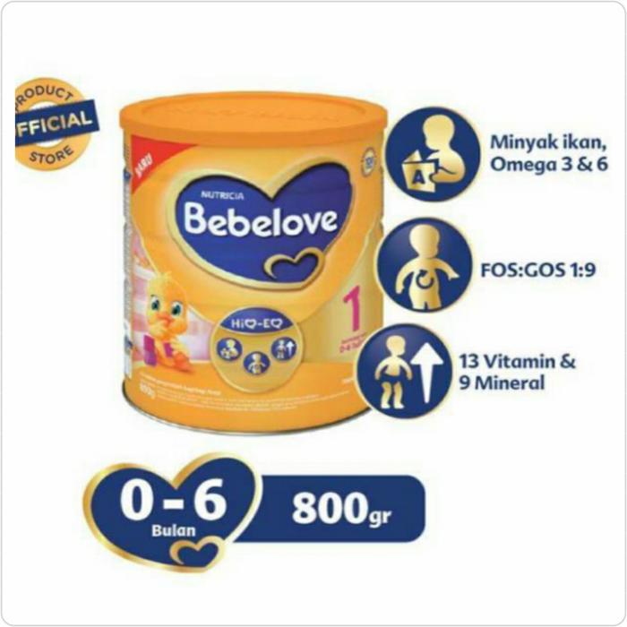 Gambar Bebelove 1/2 Susu Formula [800 g] - Bebelove 2, 1KLG × 800g dari OneGallery undefined Tokopedia