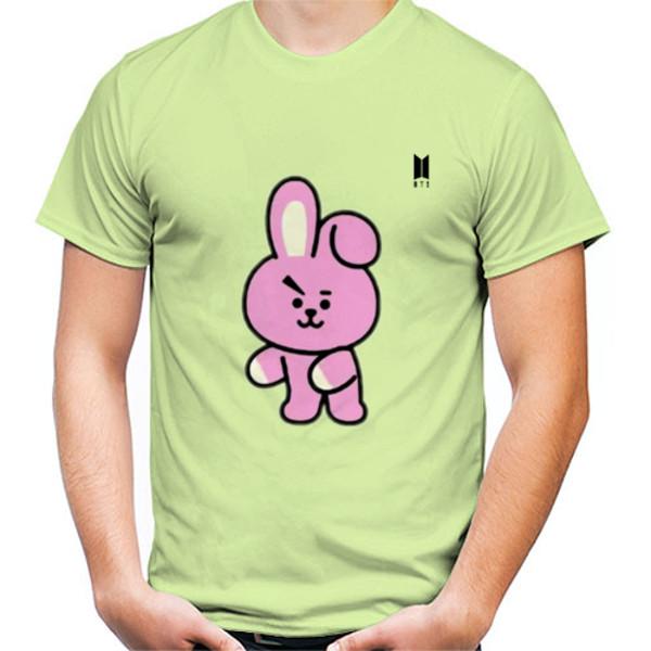 Gambar Kaos Custom Karakter BT21 BTS Cooky Jungkook Baju Distro Kpop RedMango - Hijau, M dari NTC Creator Indonesia undefined Tokopedia