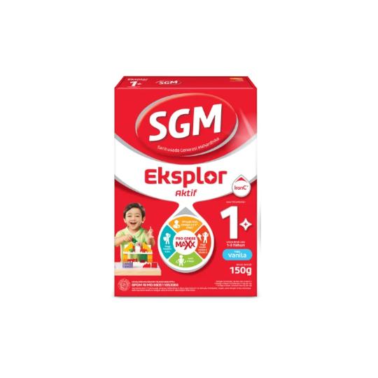 Gambar SGM Eksplor 1 PLus Rasa Vanila 150 Gr dari TOKO SHANK Tokopedia undefined Tokopedia