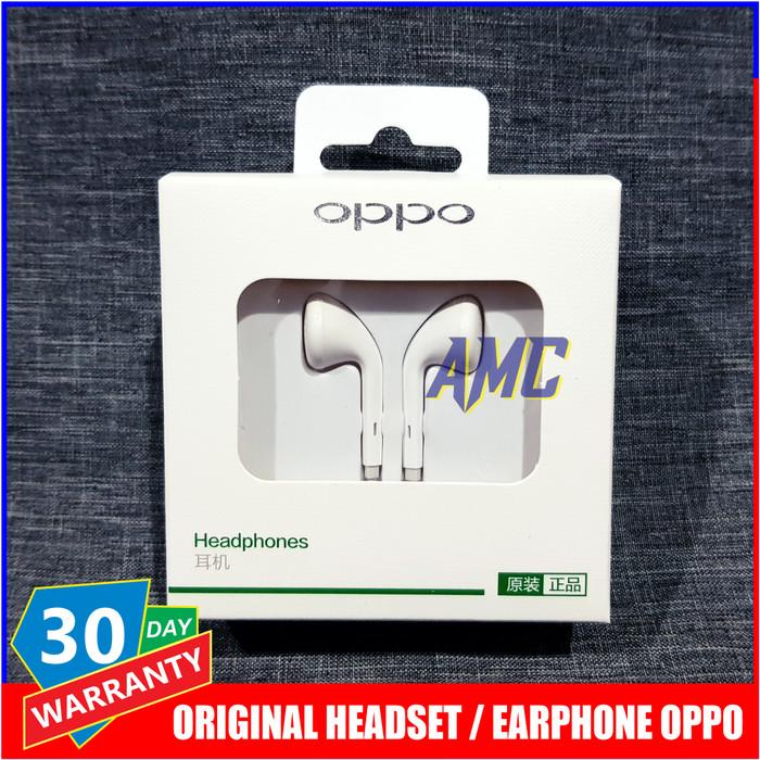 Gambar Headset Earphone Oppo A37 A59 A71 A73 A83 R9 Plus R15x ORIGINAL 100% dari Arto moro cell undefined Tokopedia
