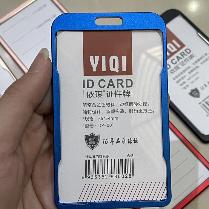 Gambar Casing ID Card Case Alumunium - Biru dari Woodlogs Store undefined Tokopedia