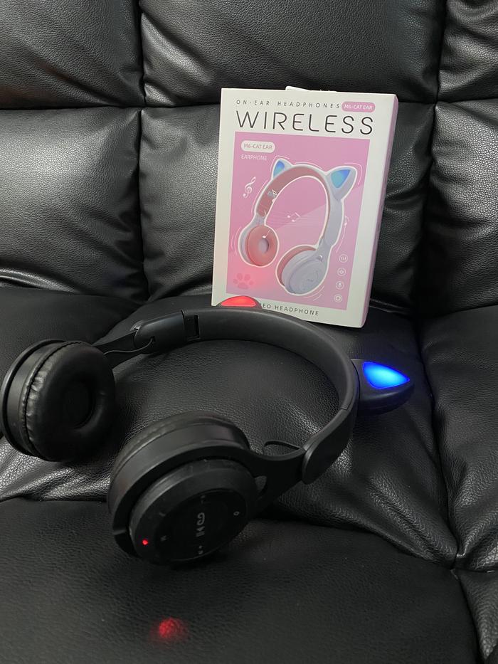 Gambar Cat Ear M6 Headphone Gaming Bluetooth Wireless Cat Ear headset - Hitam dari Mix acc88 undefined Tokopedia