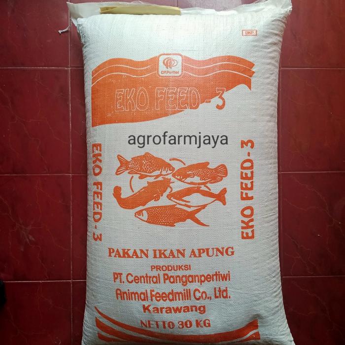 Gambar Pelet Ikan Eko Feed-3 Untuk Ikan Mas,Lele,Gurame,Bandeng 30 Kg dari AgroJayaMakmur_NEW undefined Tokopedia