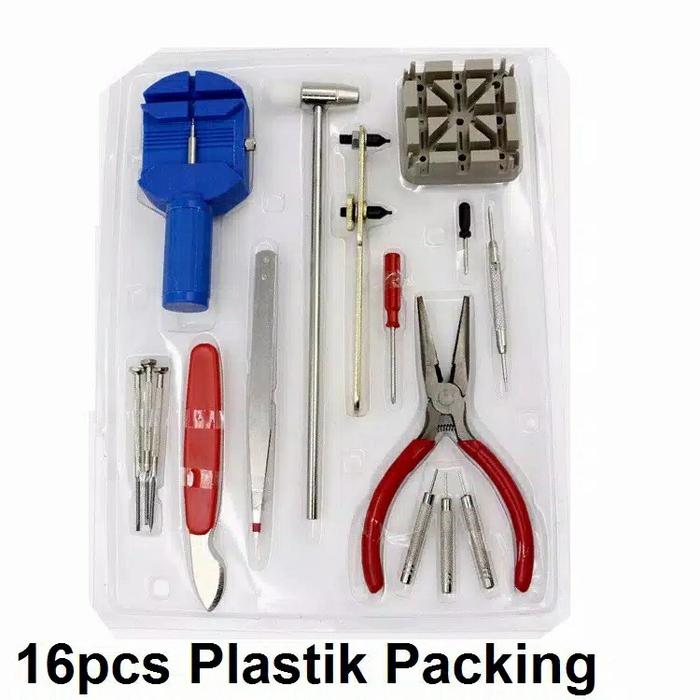 Gambar Perlengkapan Alat Perbaikan Tool Service Servis Pembuka Jam Tangan Arl - 16pcs dari CIPUTRAA official shop undefined Tokopedia