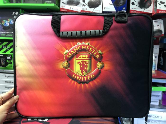 Gambar Softcase Laptop 14 inch Tas Notebook 14 inci 14" tenteng selempang - Machester MU dari Click & Go Tokopedia undefined Tokopedia