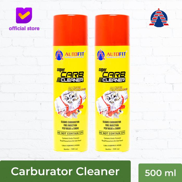 Gambar Autofit Bundle Super Carburator Cleaner 500ml 2X Pembersih Karburator Injector Motor Mobil Throttle Body dari Autofit Engine Cleaner undefined Tokopedia
