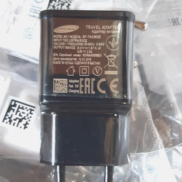 Gambar CARGER CHARGER HP SAMSUNG NOTE4 / S6 / S7 ORIGINAL 100% FAST CHARGING - Hitam dari dobel N STORE undefined Tokopedia